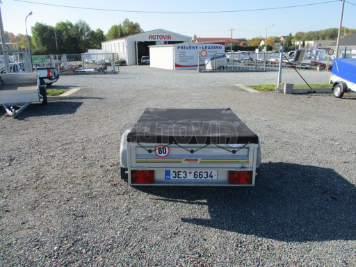 Nebrzděný přívěs Neptun 550kg 1,55x1,17/0,35 bazar* č.6