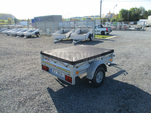 Nebrzděný přívěs Neptun 550kg 1,55x1,17/0,35 bazar* č.7
