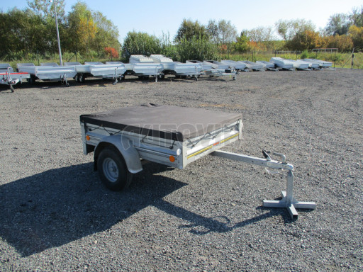 Nebrzděný přívěs Neptun 550kg 1,55x1,17/0,35 bazar* č.1
