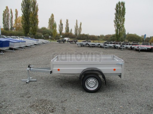 Alu zinkovaný přívěs za osobní auto HD 3 750kg 2,06x1,11/0,35 č.4