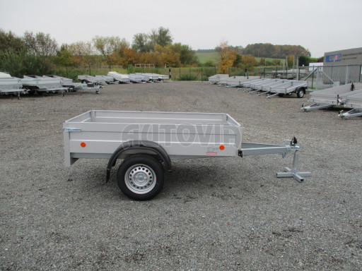 Alu zinkovaný přívěs za osobní auto HD 3 750kg 2,06x1,11/0,35 č.8