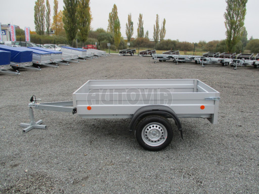 Alu zinkovaný přívěs za osobní auto HD 3 750kg 2,06x1,11/0,35 č.15