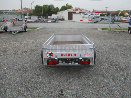 Alu zinkovaný přívěs za osobní auto HD 3 750kg 2,06x1,11/0,35 č.17