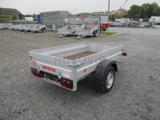Alu zinkovaný přívěs za osobní auto HD 3 750kg 2,06x1,11/0,35 č.18