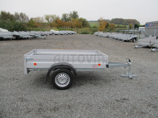 Alu zinkovaný přívěs za osobní auto HD 3 750kg 2,06x1,11/0,35 č.19