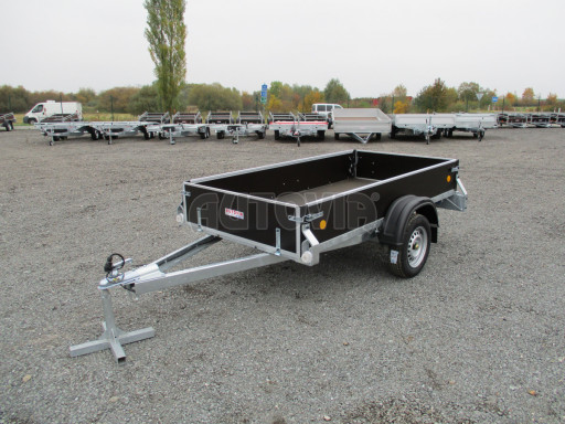 Nebrzděný jednoosý PROFI přívěs ZV 26 N1 2,50x1,24/0,35 POČ zes. náprava č.3