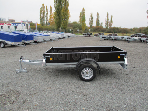 Nebrzděný jednoosý PROFI přívěs ZV 26 N1 2,50x1,24/0,35 POČ zes. náprava č.4