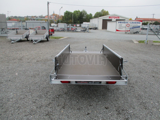 Nebrzděný jednoosý PROFI přívěs ZV 26 N1 2,50x1,24/0,35 POČ zes. náprava č.14