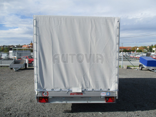 Přívěsný vozík sklopný s plachtou AD 2,7T 4,17x2,09/2,00