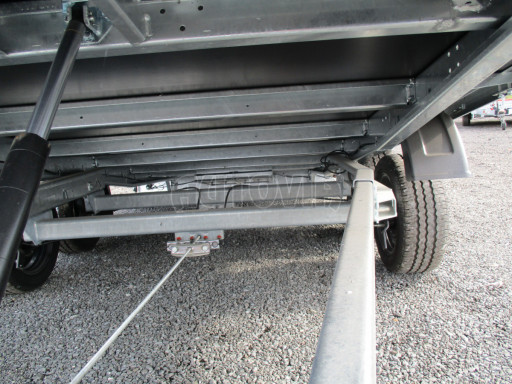 Přívěsný vozík sklopný s plachtou AD 2,7T 4,17x2,09/2,00