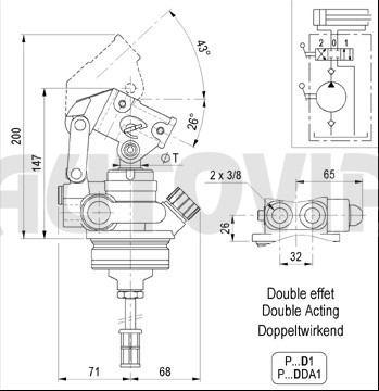 Ruční hydraulický.agr.30ccm dvoučinný IM (P25DDA1) č.2