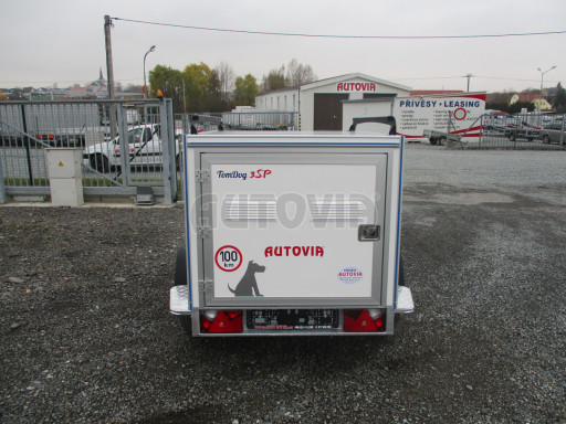 Přepravník pro 3 psy AT 2,04x1,10/0,89 750kg č.6