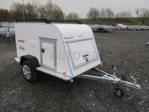 Přepravník pro 3 psy AT 2,04x1,10/0,89 750kg č.9