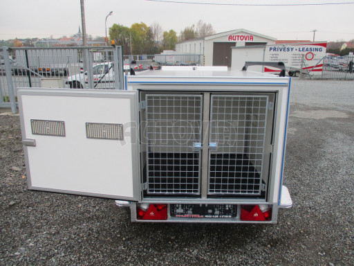 Přepravník pro 3 psy AT 2,04x1,10/0,89 750kg č.12