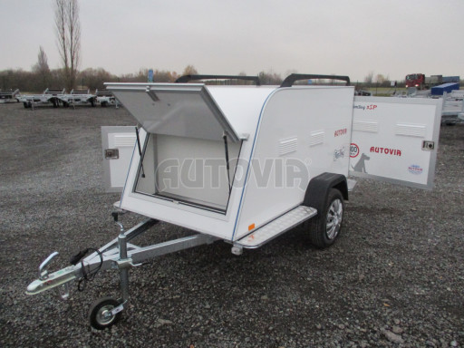 Přepravník pro 3 psy AT 2,04x1,10/0,89 750kg č.16