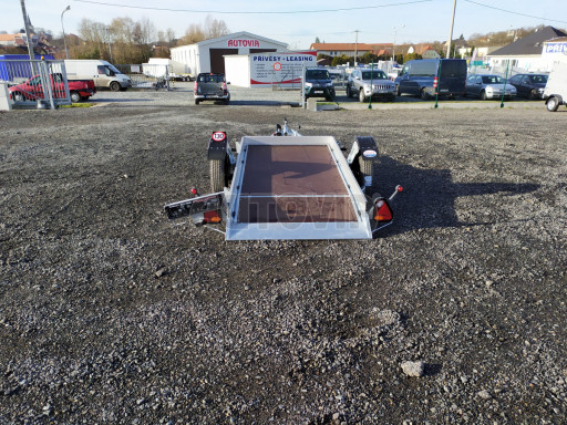 Jednoosý nebrzděný hydraulicky sklopný přívěs HS 750kg N1 2,46x1,26/0,10 ruč* č.14