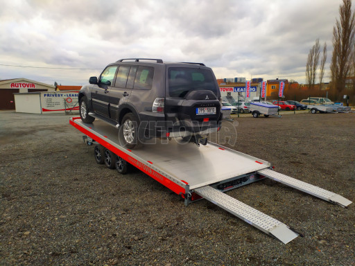 Plato pro převoz velkých vozidel JMB 3,5T B3 5,50x2,09 ALU kola č.50