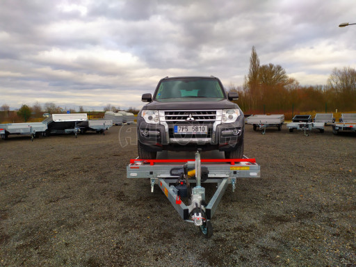 Plato pro převoz velkých vozidel JMB 3,5T B3 5,50x2,09 ALU kola č.55