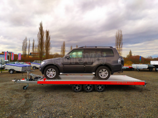 Plato pro převoz velkých vozidel JMB 3,5T B3 5,50x2,09 ALU kola č.57