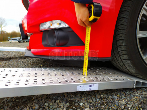 Plato pro převoz velkých vozidel JMB 3,5T B3 5,50x2,09 ALU kola č.67