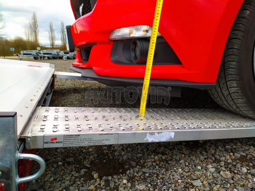Plato pro převoz velkých vozidel JMB 3,5T B3 5,50x2,09 ALU kola č.71