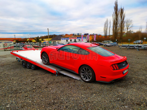 Plato pro převoz velkých vozidel JMB 3,5T B3 5,50x2,09 ALU kola č.83