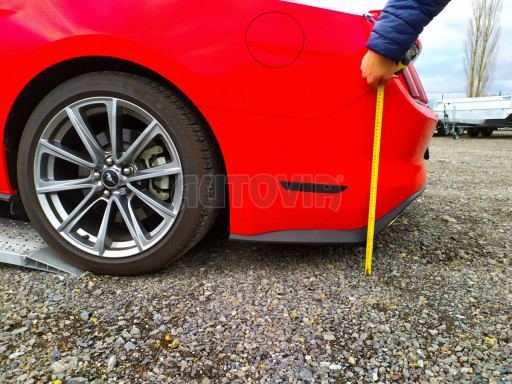 Plato pro převoz velkých vozidel JMB 3,5T B3 5,50x2,09 ALU kola el.naviják č.61