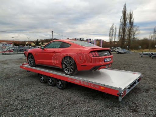 Plato pro převoz velkých vozidel JMB 3,5T B3 5,50x2,09 ALU kola č.105