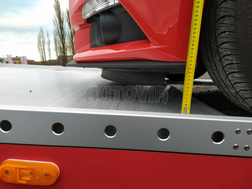 Plato pro převoz velkých vozidel JMB 3,5T B3 5,50x2,09 ALU kola č.112