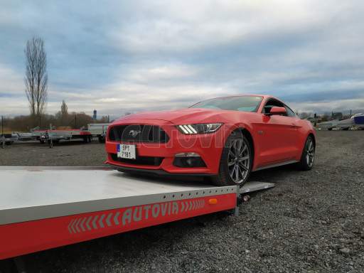 Plato pro převoz velkých vozidel JMB 3,5T B3 5,50x2,09 ALU kola č.113