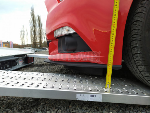 Plato pro převoz velkých vozidel JMB 3,5T B3 5,50x2,09 ALU kola č.116