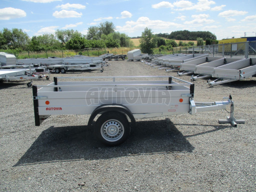PROFI jednoosý přívěs ZV 26 ALU N1 2,50x1,25/0,35 RE POČ