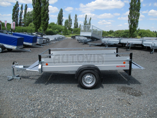 PROFI jednoosý přívěs ZV 26 ALU N1 2,50x1,25/0,35 RE POČ