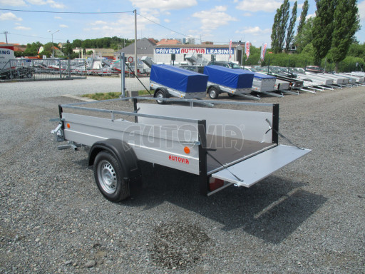 PROFI jednoosý přívěs ZV 26 ALU N1 2,50x1,25/0,35 RE POČ