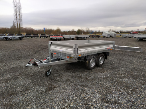 Sklápěcí přívěs KA 2,7T 2,60x1,52/0,35 ruč č.2