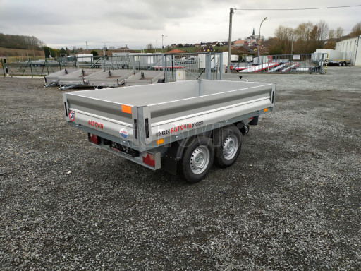 Sklápěcí přívěs KA 2,7T 2,60x1,52/0,35 ruč č.6