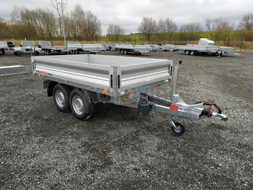 Sklápěcí přívěs KA 2,7T 2,60x1,52/0,35 ruč č.8