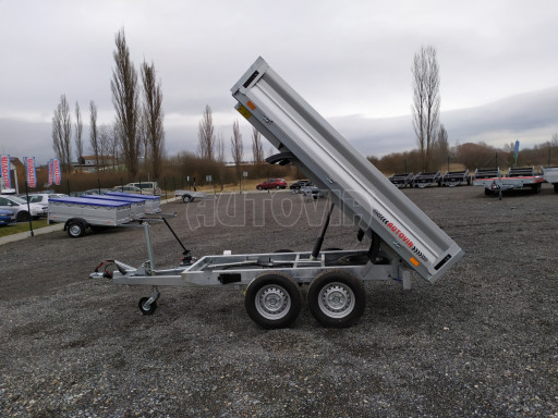 Sklápěcí přívěs KA 2,7T 2,60x1,52/0,35 ruč č.12