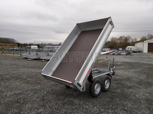 Sklápěcí přívěs KA 2,7T 2,60x1,52/0,35 ruč č.15
