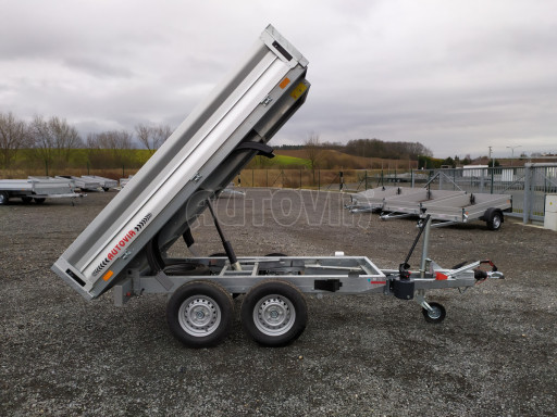 Sklápěcí přívěs KA 2,7T 2,60x1,52/0,35 ruč č.16