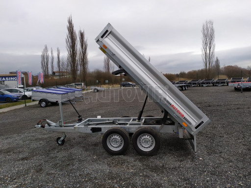 Sklápěcí přívěs KA 2,7T 2,60x1,52/0,35 ruč č.18