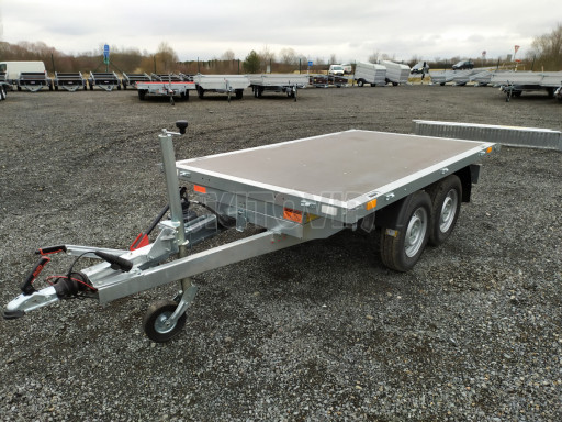 Sklápěcí přívěs KA 2,7T 2,60x1,52/0,35 ruč č.28