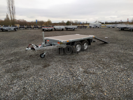 Sklápěcí přívěs KA 2,7T 2,60x1,52/0,35 ruč č.38