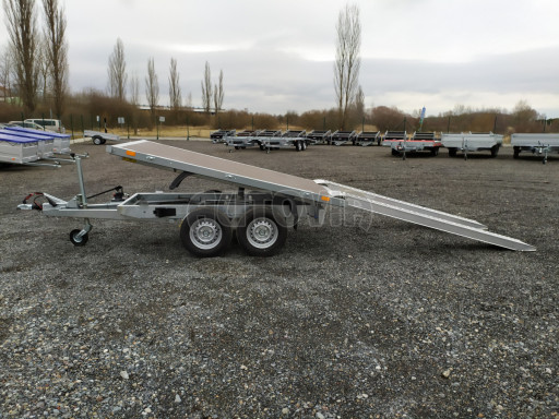 Sklápěcí přívěs KA 2,7T 2,60x1,52/0,35 ruč č.39