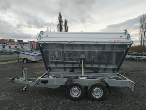 Třístranný sklápěč VER 3SKS 2,7T 3,35x1,76/0,60 nástavba v elektrice č.20