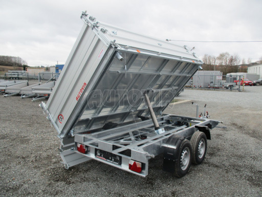 Třístranný sklápěč VER 3SKS 2,7T 3,05x1,76/0,60 ruč nástavba č.1