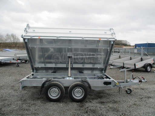 Třístranný sklápěč VER 3SKS 2,7T 3,05x1,76/0,60 ruč nástavba č.2