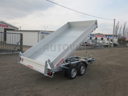 Třístranný sklápěč VER 3SKS 3,5T 3,35x1,76/0,30 ruč č.1