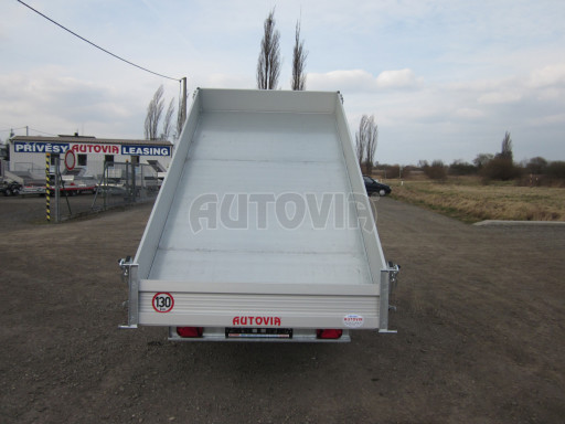 Třístranný sklápěč VER 3SKS 3,5T 3,35x1,76/0,30 ruč č.22