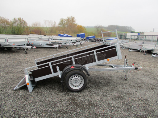 Brzděný sklopný přívěs - PZ LPA 1,3T 2,50/1,27/0,30* č.18